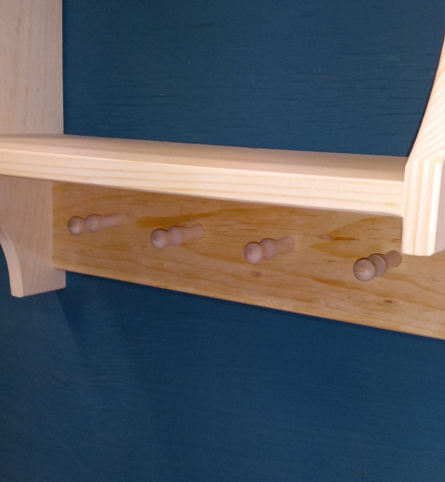 New Shaker Unfinished Crown moulding plate dish shelf rack cabinet lenox pottery plates mugs cups solid wood