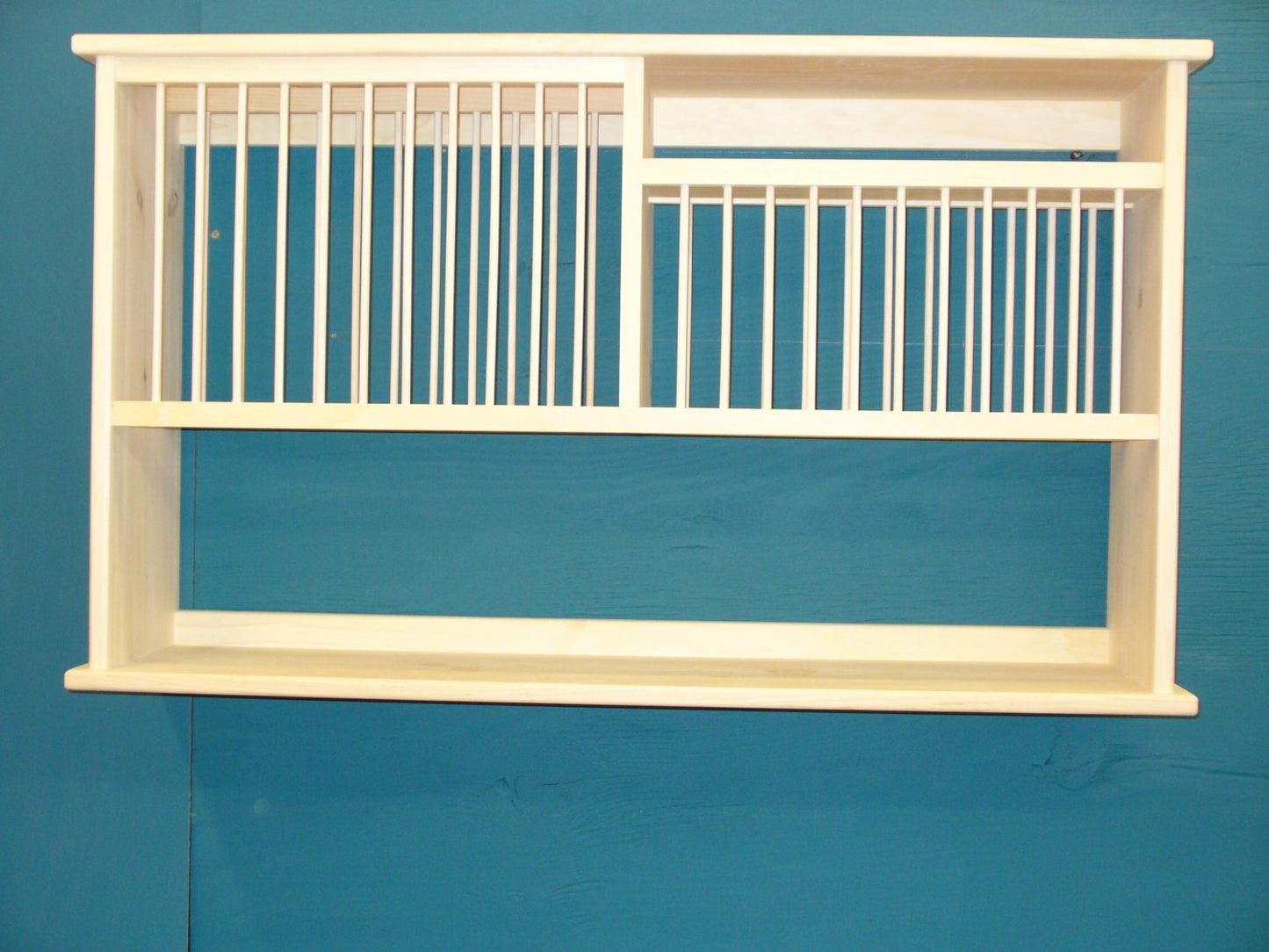 Award Winning solid Wood pine plate dish cup rack shelf dining kitchen organizer tea cup CABINET